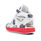 Reebok BBC Ice Cream x Reebok BB 4600 MU White / Panton / Collegiate Navy  Close-up | Overkill