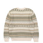 Nike Life Fair Isle Swoosh Sweater Light Orewood Brown / Sail / Khaki Sweatshirts Material | Overkill