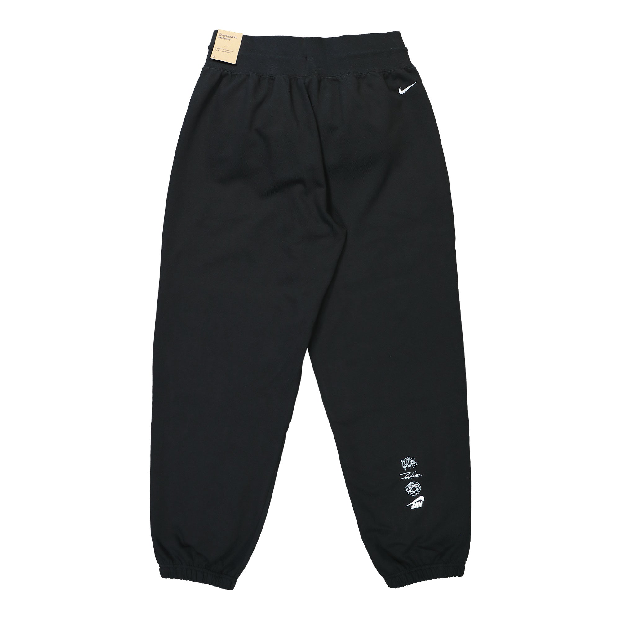 Nike W Breaking Mid-Rise Oversized French Terry Pants Black Sweat & Track Pants Material | Overkill