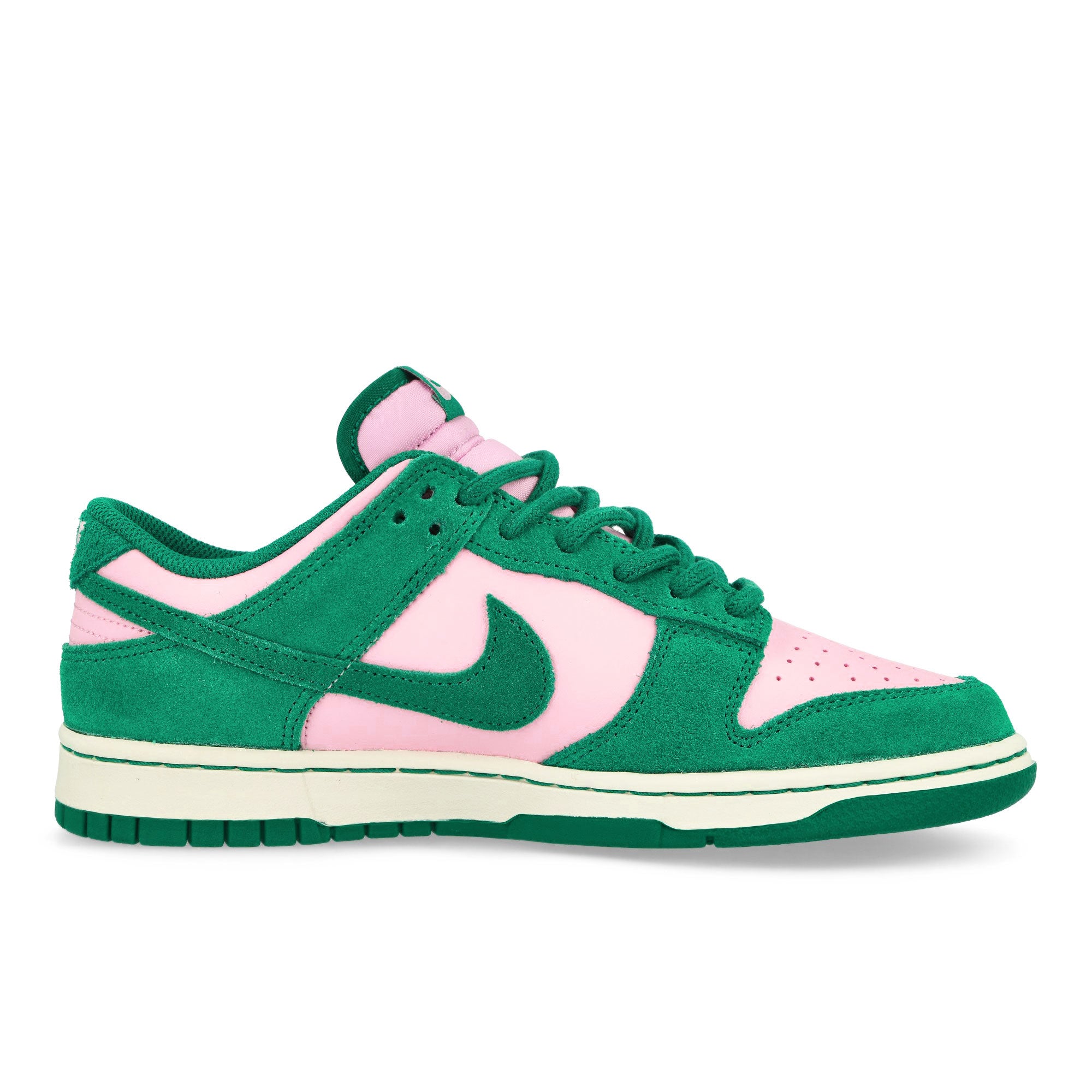Nike Dunk Low Retro Med Soft Pink / Malachite - Sail Low Top Sneakers  Silhouette | Overkill
