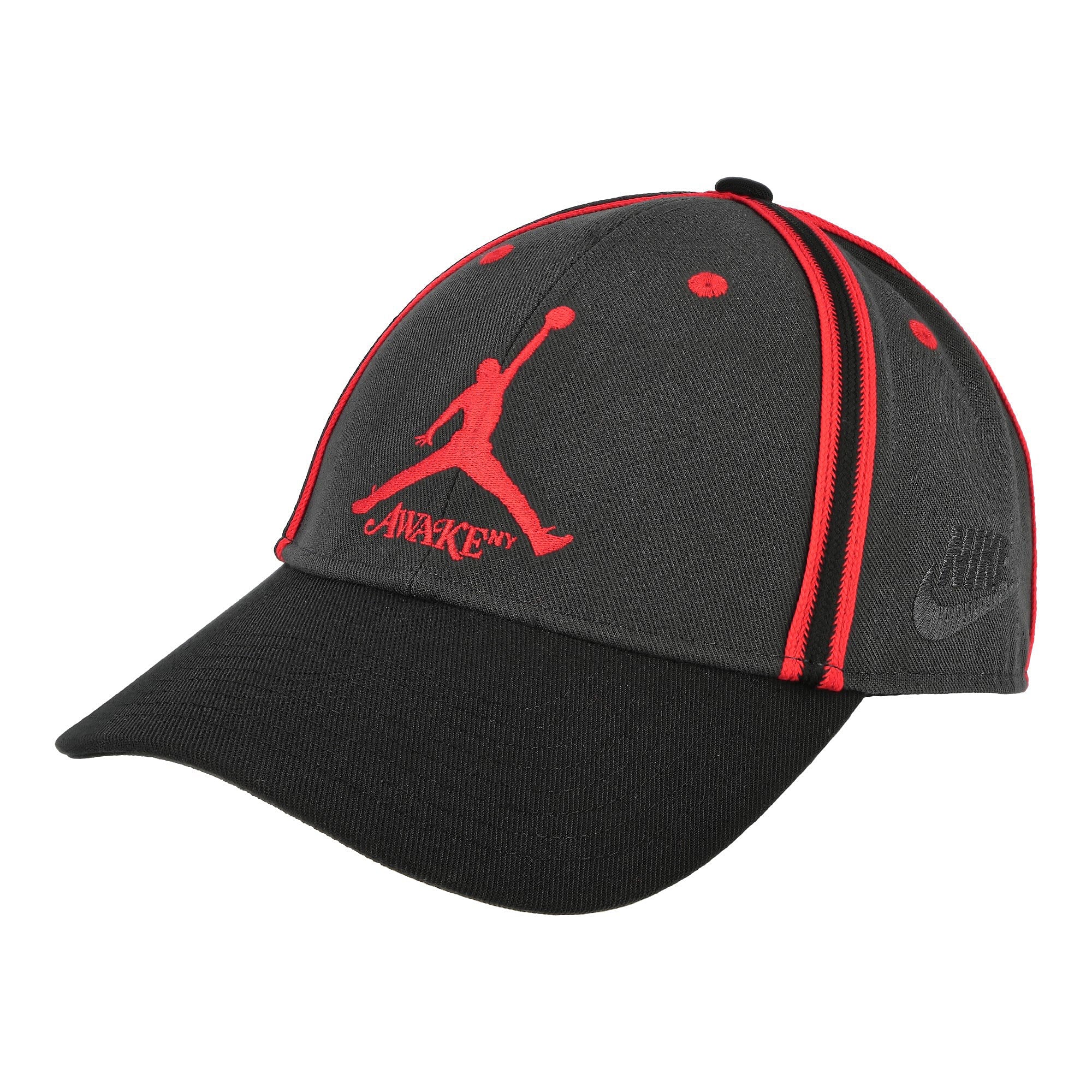 Jordan Club Cap Dark Smoke Grey / University Red Caps FZ0625 070 | Overkill
