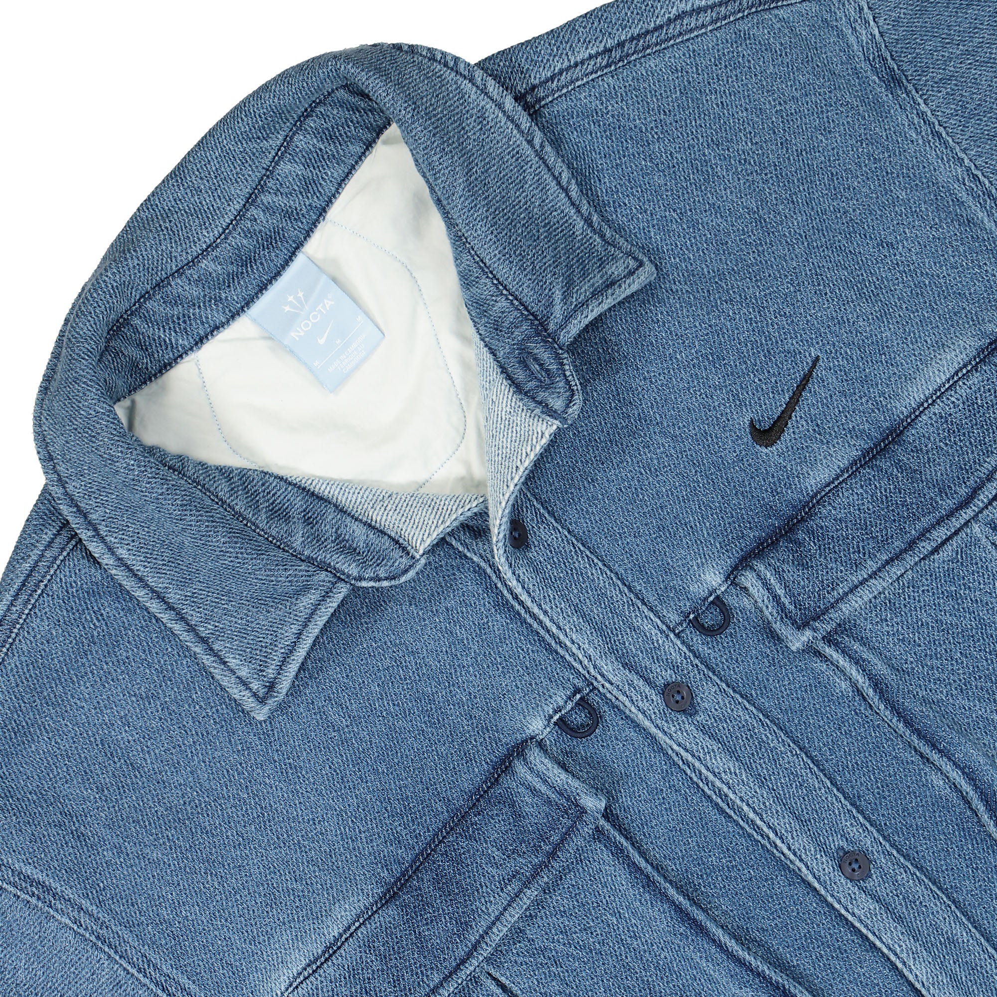 NOCTA x Nike Opal Button Down Denim FZ3260 486 | OVERKILL