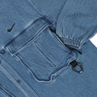 Nike Opal Button Down Denim French Blue Shirts Detailfoto | Overkill