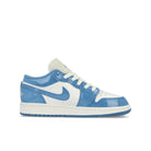 Jordan Air Jordan 1 Low SE GS White / Legend Blue Low Top Sneakers  Silhouette | Overkill