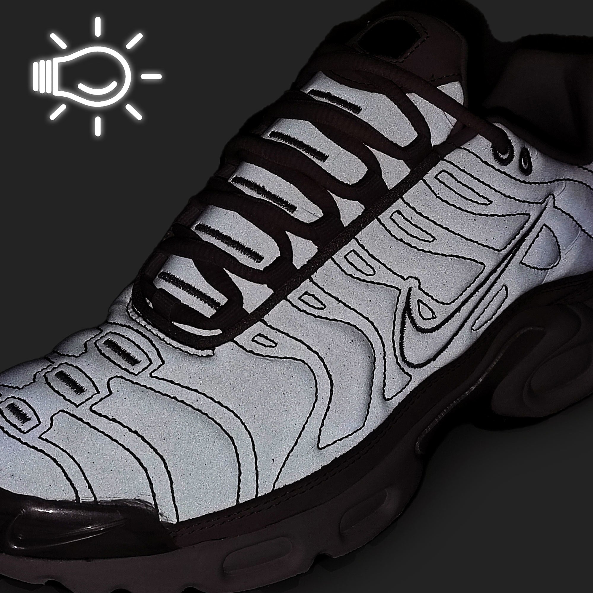 Nike W Air Max Plus Platinum Tint / Platinum Tint Low Top Sneakers  Material | Overkill