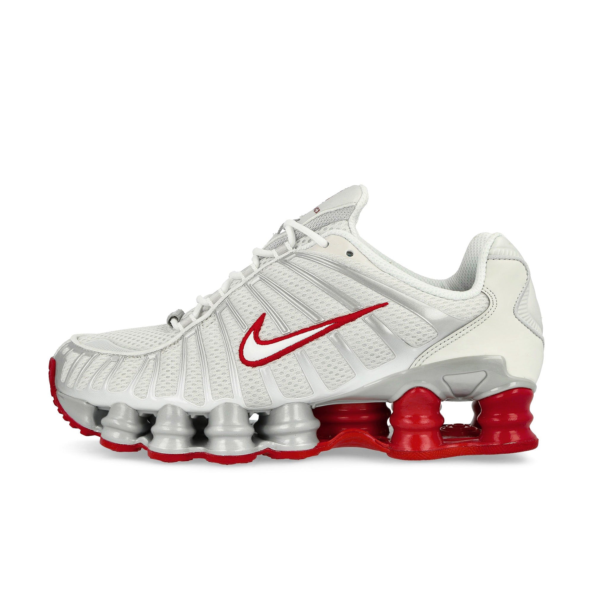 Nike W Shox TL Platinum Tint / White - Gym Red Low Top Sneakers FZ4344 001 | Overkill