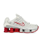 Nike W Shox TL Platinum Tint / White - Gym Red Low Top Sneakers  Silhouette | Overkill