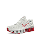 Nike W Shox TL Platinum Tint / White - Gym Red Low Top Sneakers  Close Up | Overkill