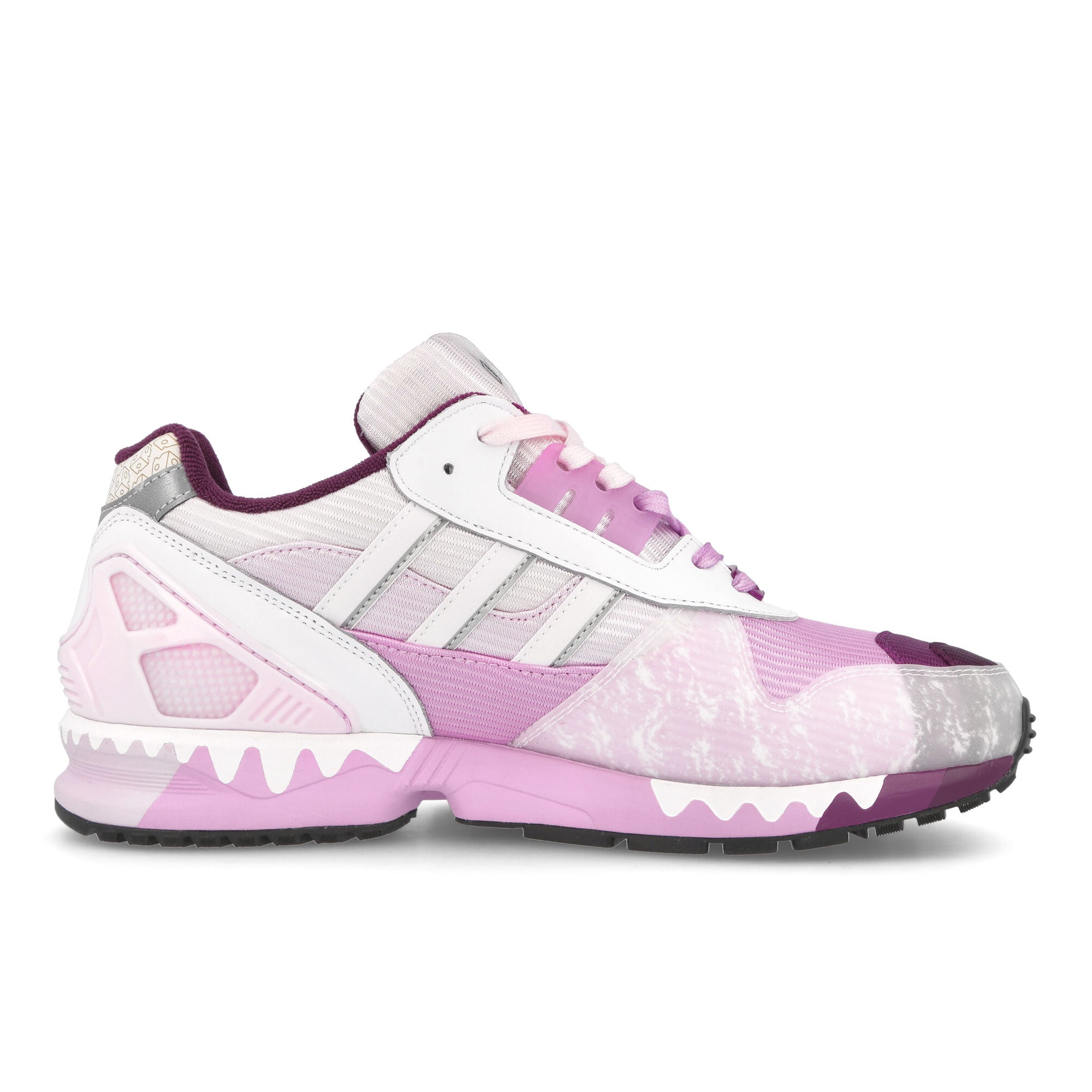 adidas Hey Tea x adidas ZX 7000 Merlot / Rich Mauve / Clear Lilac Low Top Sneakers  Silhouette | Overkill