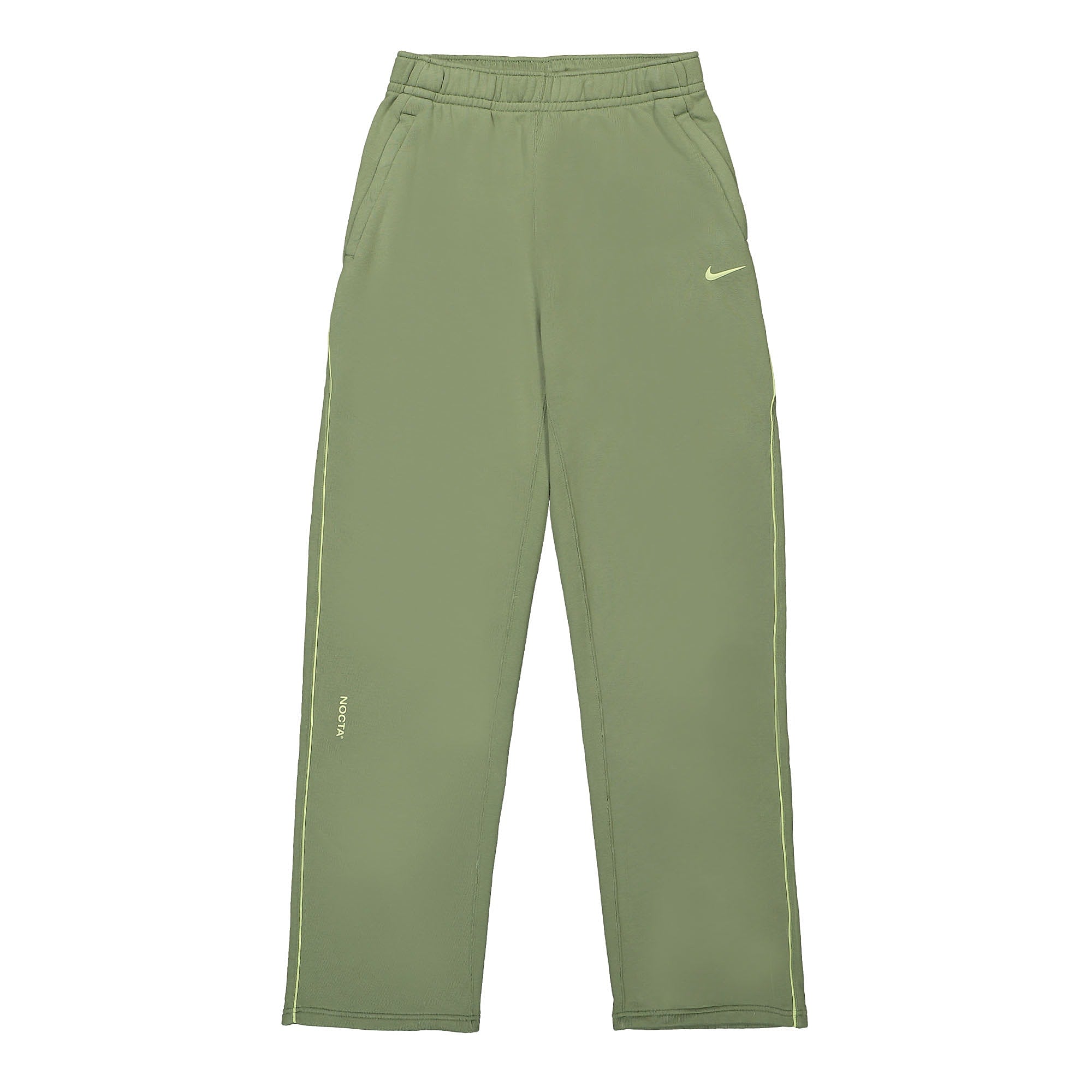 Nike NRG CS OH Fleece Pant Oil Green / Light Liquid Lime Sweat & Track Pants FZ4675 386 | Overkill