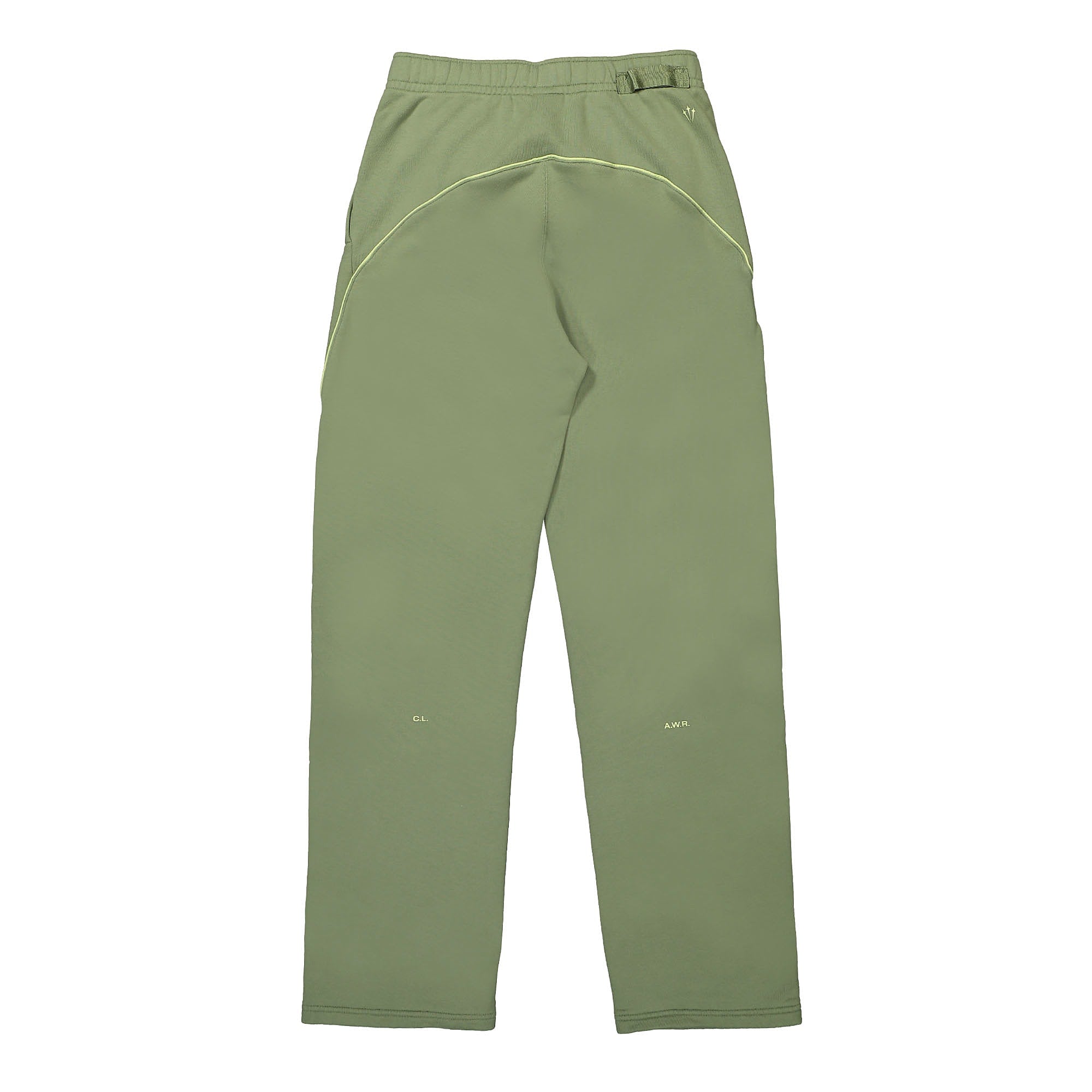 Nike NRG CS OH Fleece Pant Oil Green / Light Liquid Lime Sweat & Track Pants Material | Overkill