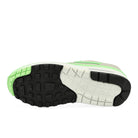 Nike Air Max 1 Essential Summit White / Vapor Green - Photon Dust Low Top Sneakers  Detail View 1 | Overkill