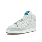 adidas centennial 85 hi Cl Grey-Cry White-Light Grey High Top Sneakers  Close Up | Overkill