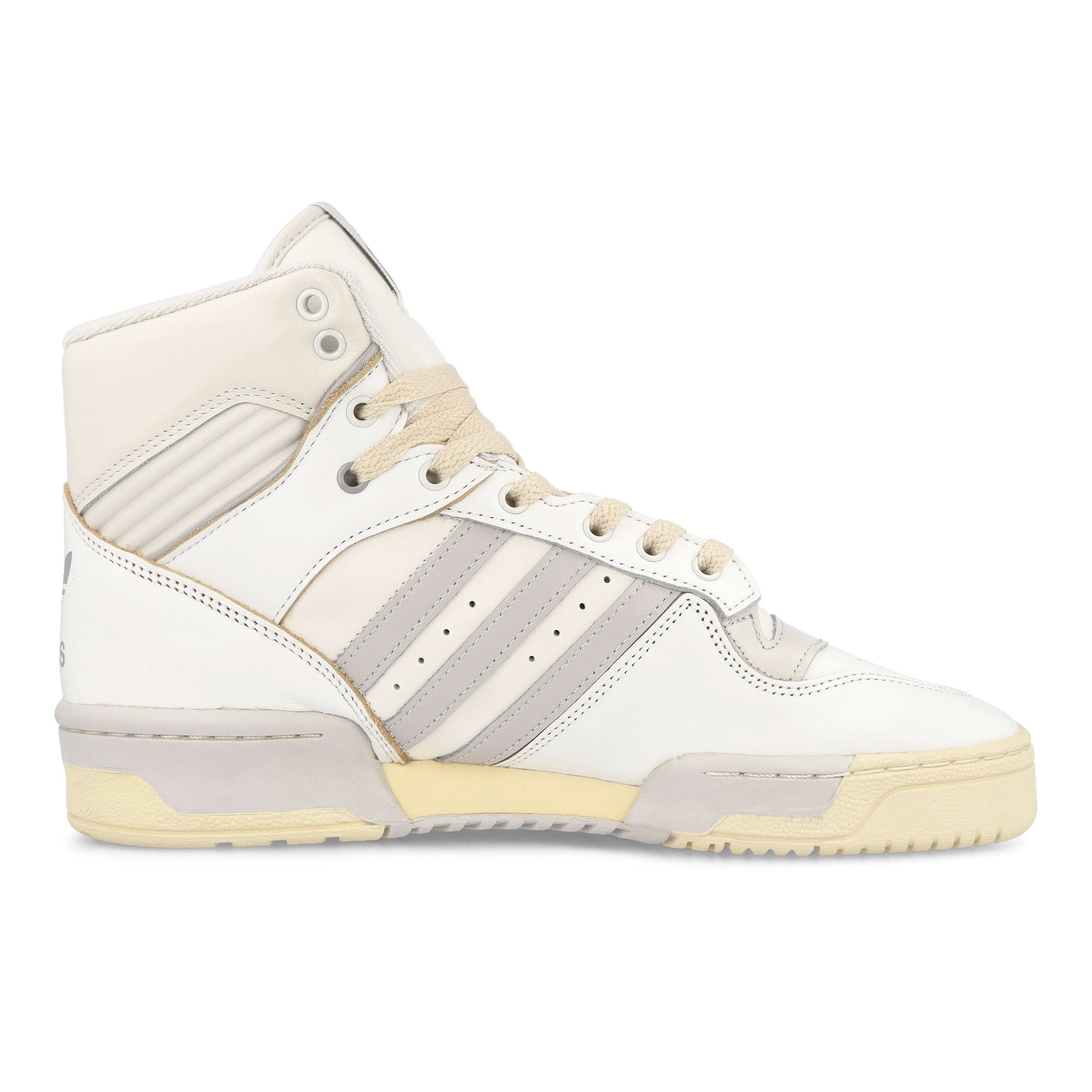 adidas Rivalry Hi Chalk White-Grey Two-Off White Sneakers  Silhouette | Overkill