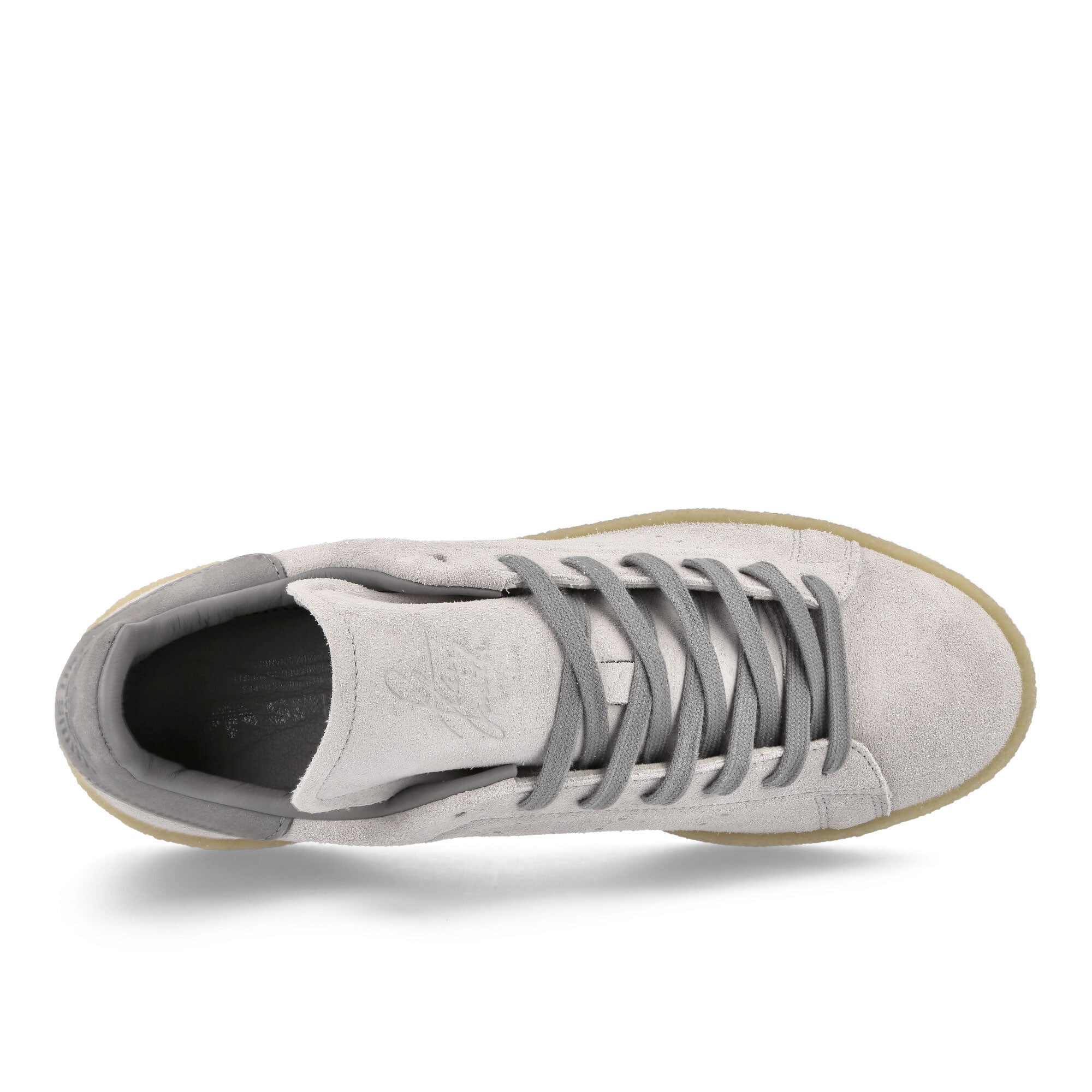 adidas Stan Smith Crepe Grey Two / Grey Heather / Supplier Color Sneakers  Detailfoto | Overkill