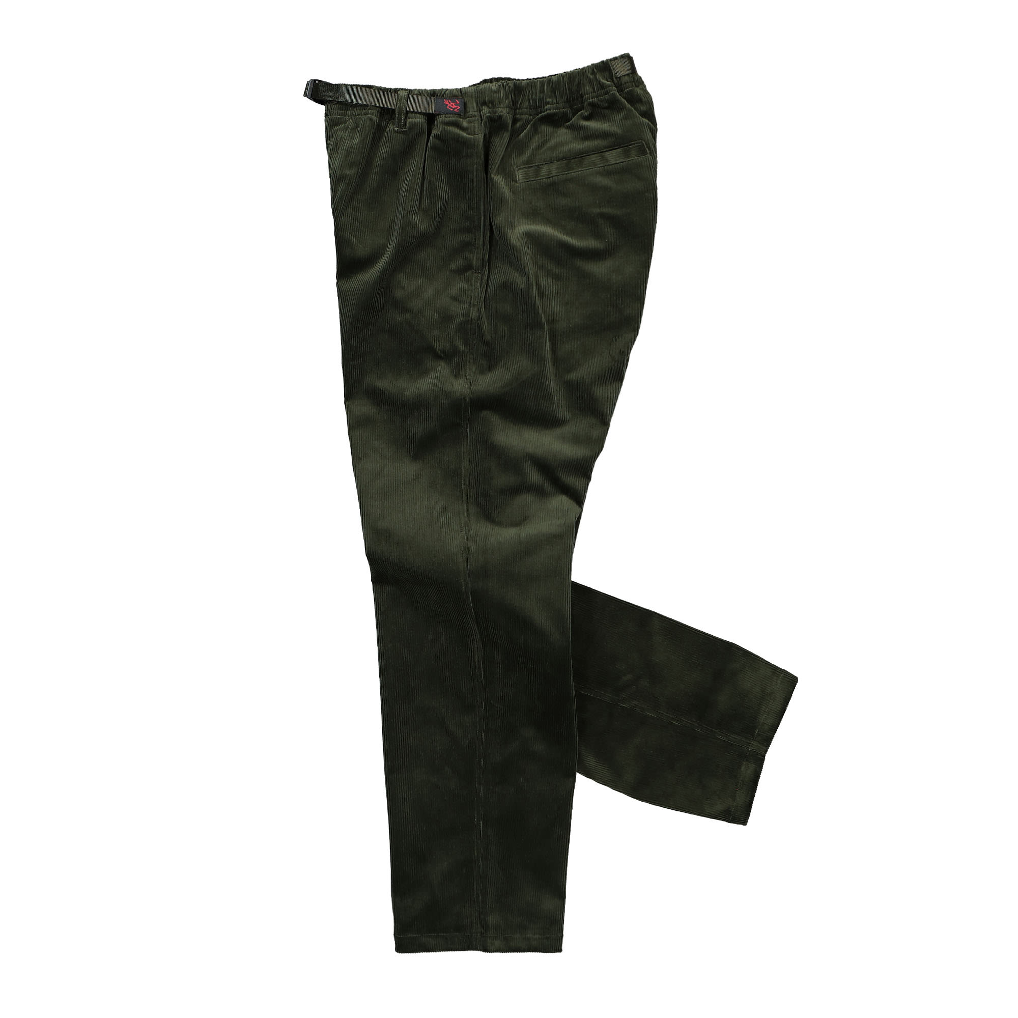 Gramicci Corduroy Gramicci Pant Dark Green Casual Pants Close-up | Overkill