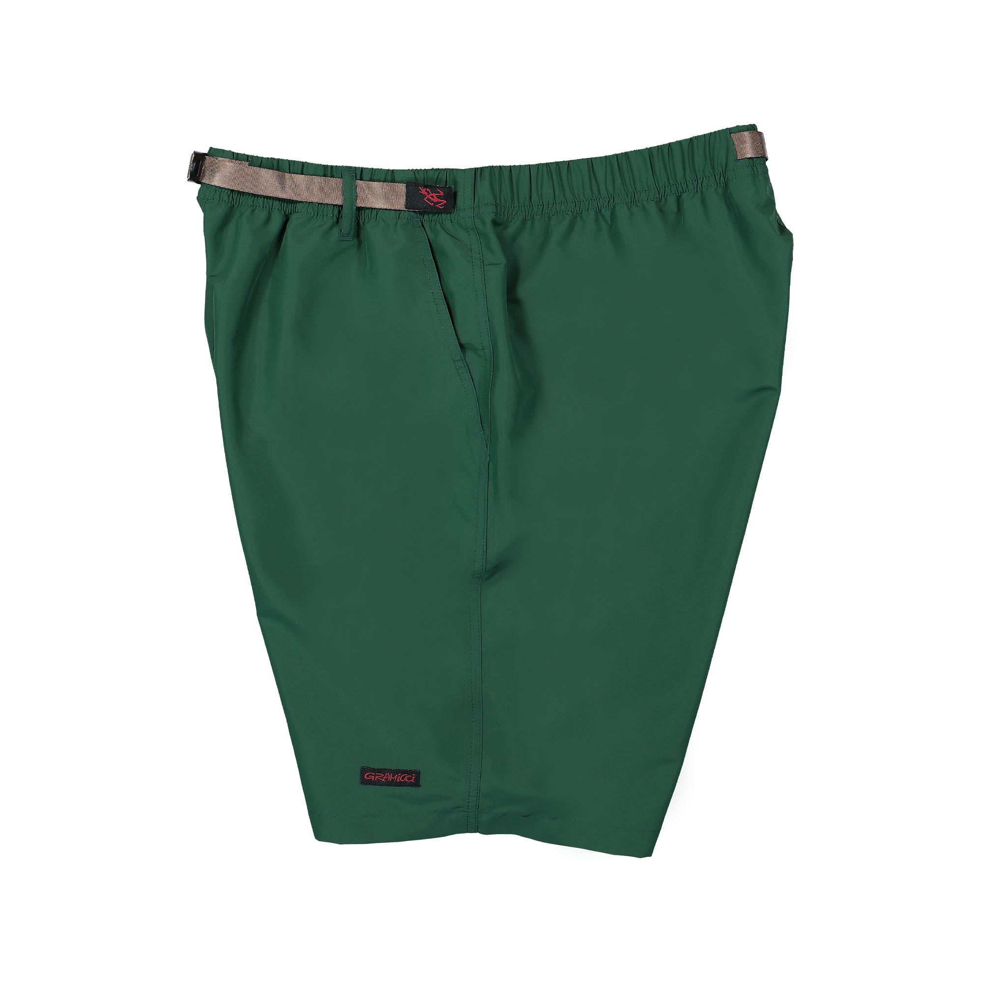 Gramicci Shell Packable Short Eden Green Shorts Close-up | Overkill