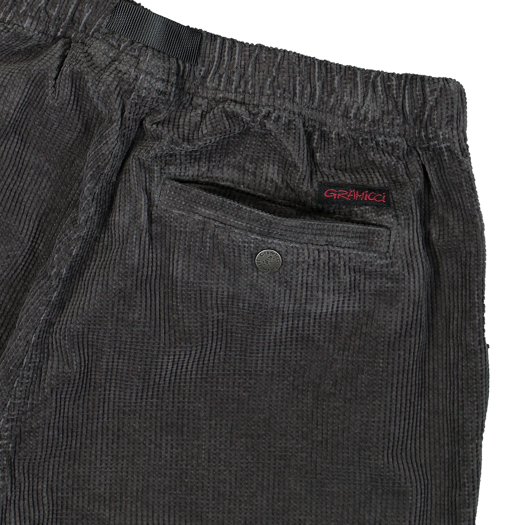 Gramicci Waffle Cord Double-Knee Climber Pant Foggy Grey Dye Casual Pants Detail view 1 | Overkill