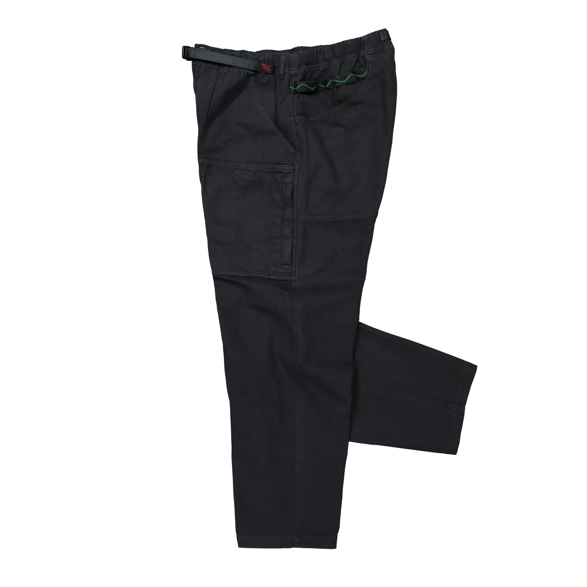 Gramicci Canvas Equipment Pant Dusty Black Casual Pants Close-up | Overkill
