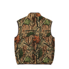 Gramicci Reversible Fleece Vest Leaf Camo Vests Material | Overkill
