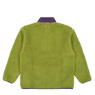 Gramicci Sherpa Jacket Dusted Lime Fleece Jackets Material | Overkill