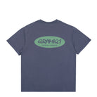 Gramicci Original Freedom Oval Tee Navy Pigment T-Shirts Close-up | Overkill