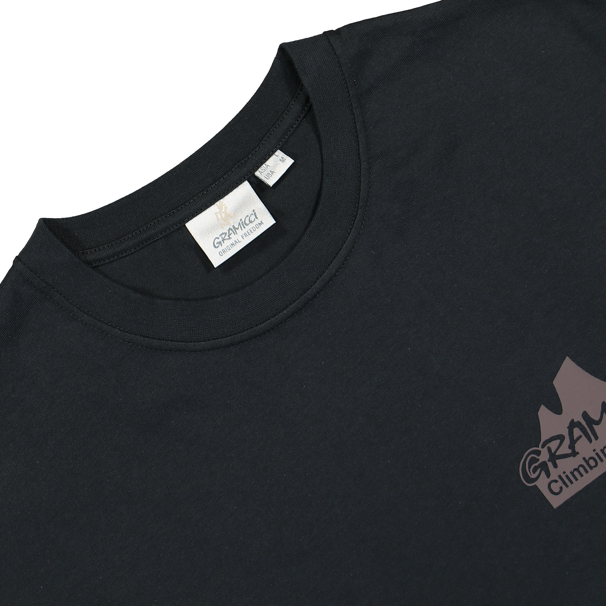 Gramicci Climbing Gear Tee Vintage Black T-Shirts Material | Overkill