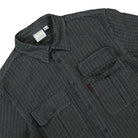 Gramicci O.G. Seersucker Canyon Shirt Deep Grey Shirts Detailfoto | Overkill