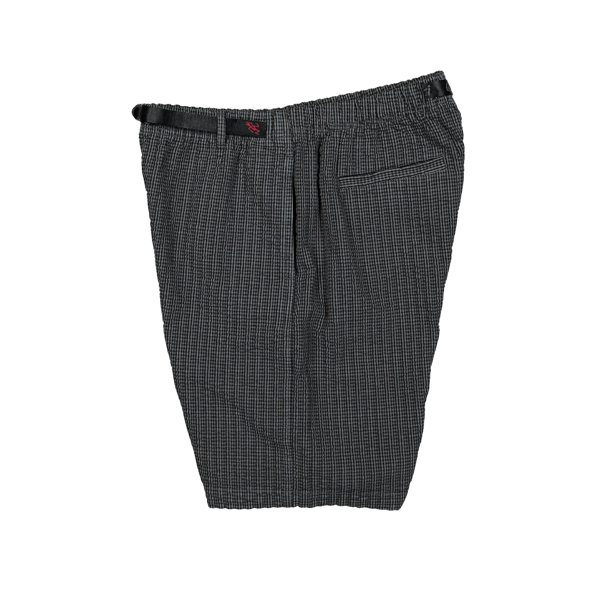 Gramicci O.G. Seersucker G-Short Deep Grey Shorts Close-up | Overkill