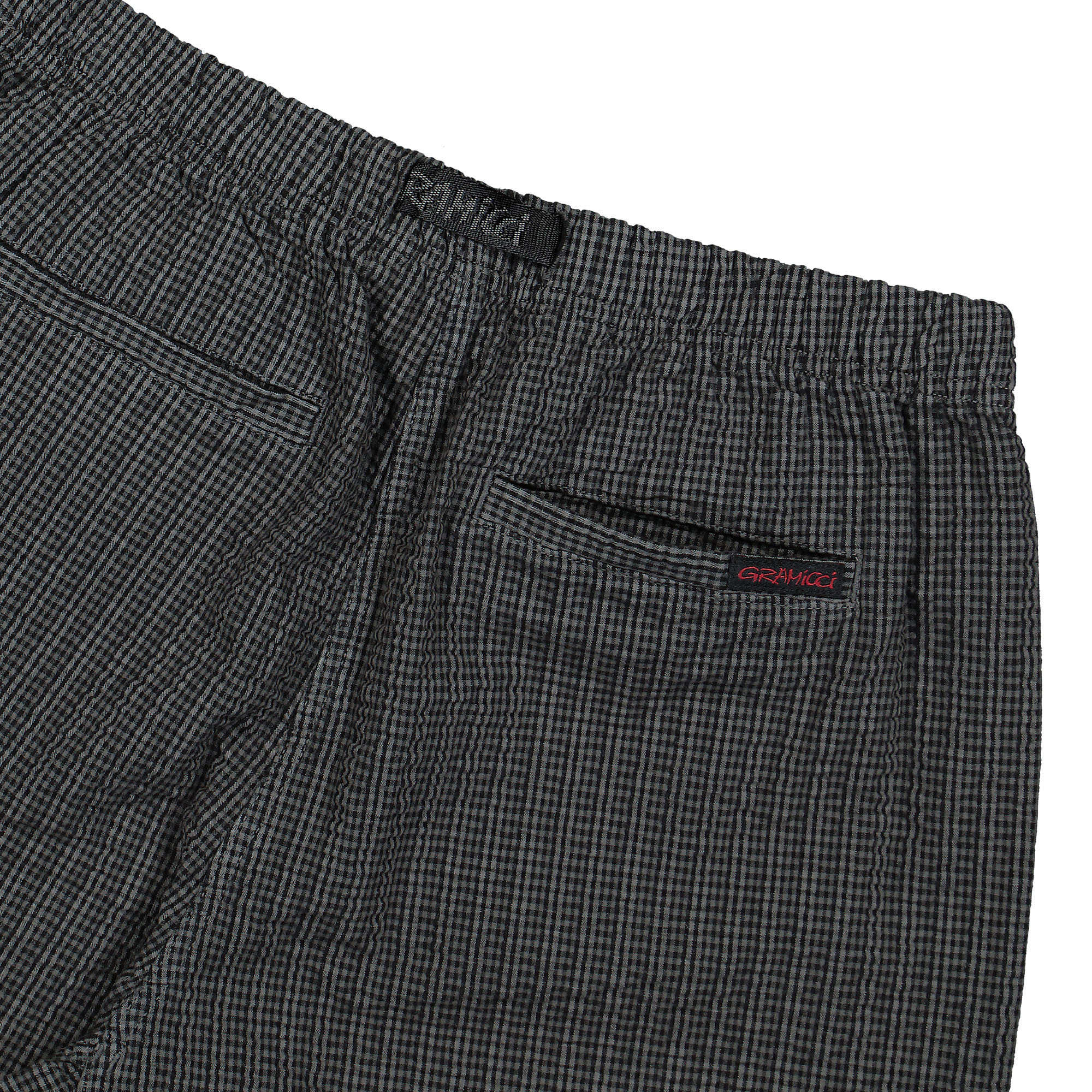 Gramicci O.G. Seersucker G-Short Deep Grey Shorts Detail view 1 | Overkill