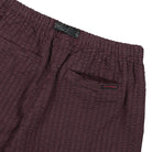 Gramicci O.G. Seersucker G-Short Dusty Maroon Shorts Detail view 1 | Overkill