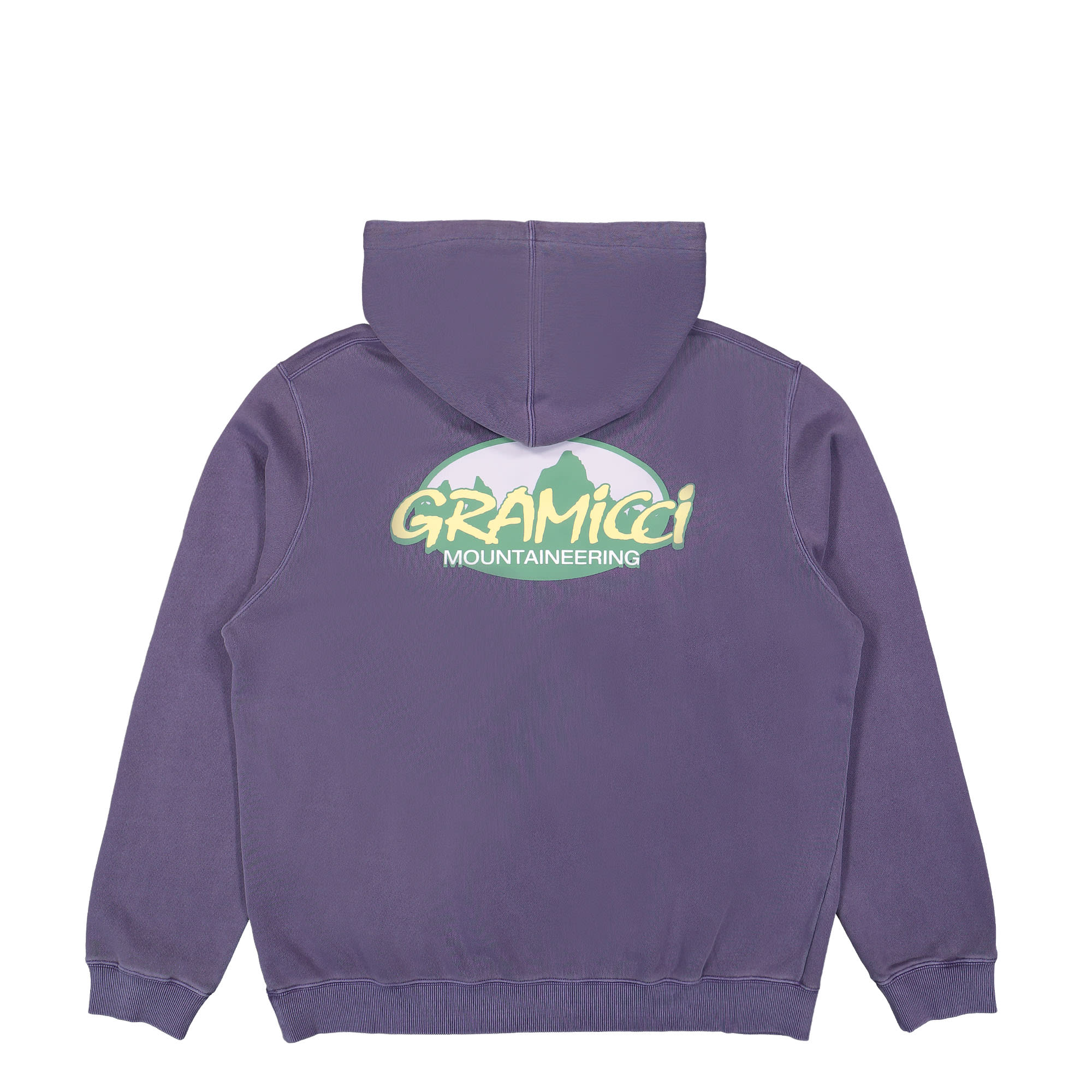Gramicci Summit Hooded Sweatshirt Purple Pigment Hoodies Close-up | Overkill