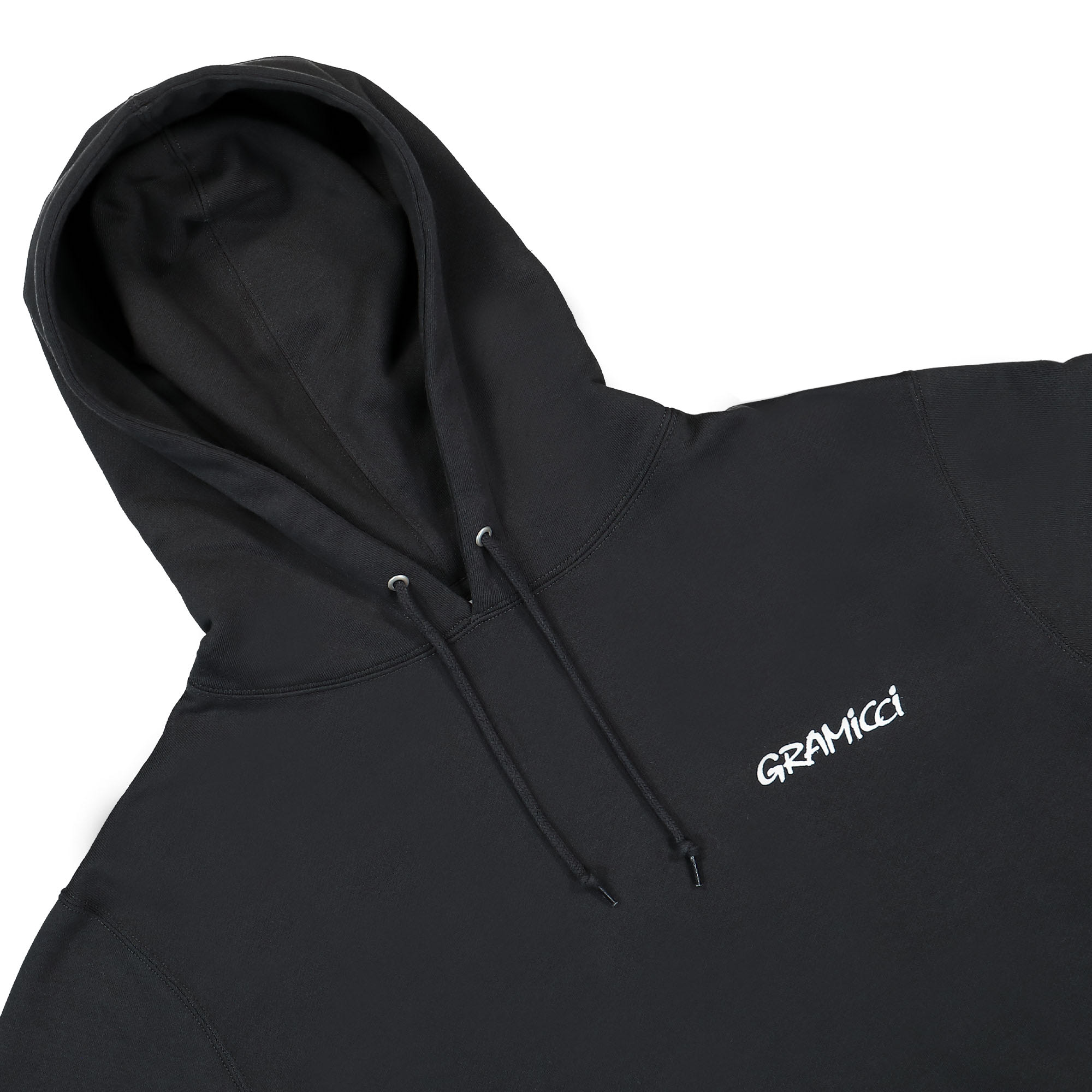 Gramicci Flower Hooded Sweatshirt Vintage Black Hoodies Material | Overkill