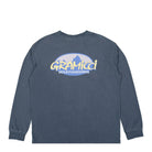 Gramicci Summit L/S Tee Navy Pigment Longsleeves Close-up | Overkill