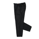 Gramicci Wool Relaxed Pleated Trouser Charcoal Wool Pants Close-up | Overkill
