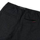 Gramicci Wool Relaxed Pleated Trouser Charcoal Wool Pants Detail view 1 | Overkill