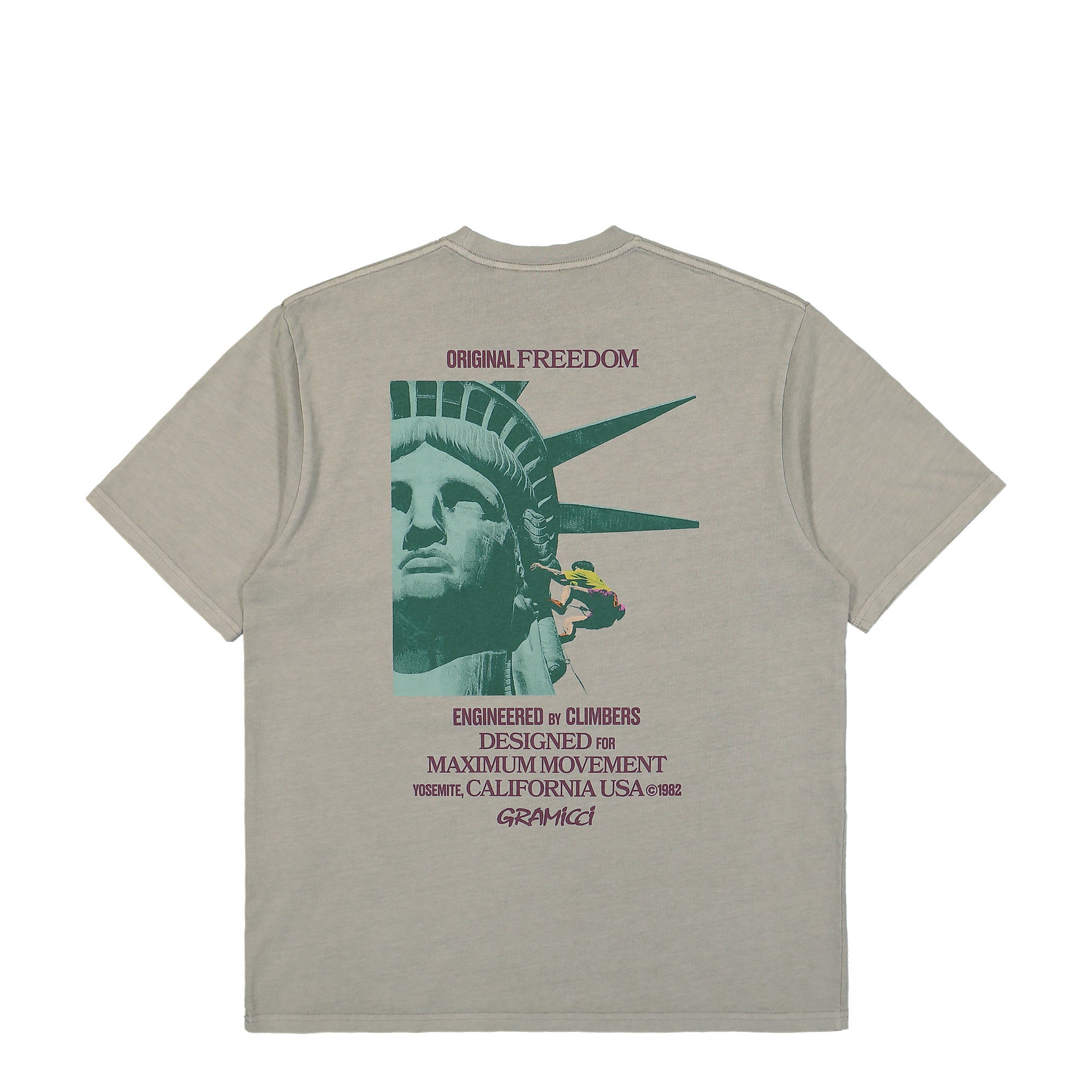 Gramicci Liberty Tee G4FU-T102 / Pigment Slate | OVERKILL