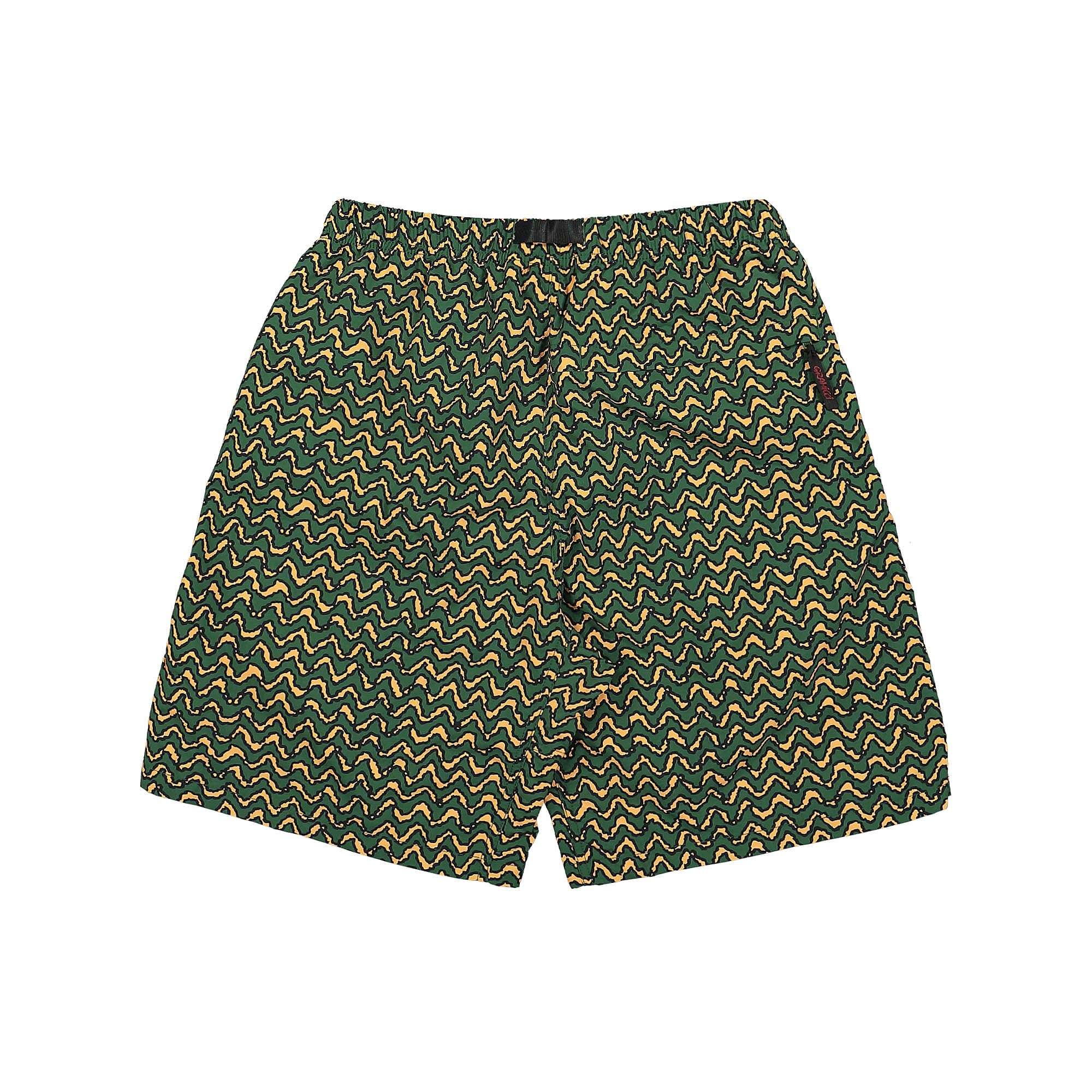 Gramicci Nylon Packable G-Short Zig-Zag Orange Shorts Material | Overkill