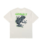 Gramicci Sticky Frog Tee White T-Shirts Close-up | Overkill