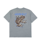 Gramicci Sticky Frog Tee Slate Pigment T-Shirts Close-up | Overkill