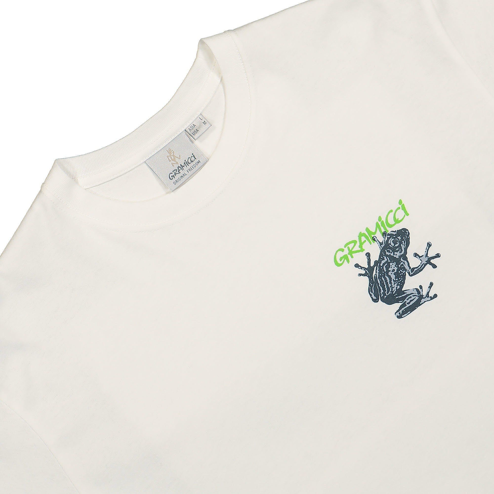 Gramicci Sticky Frog Tee White T-Shirts Material | Overkill