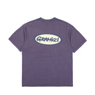 Gramicci Oval Tee Purple Pigment T-Shirts Close-up | Overkill
