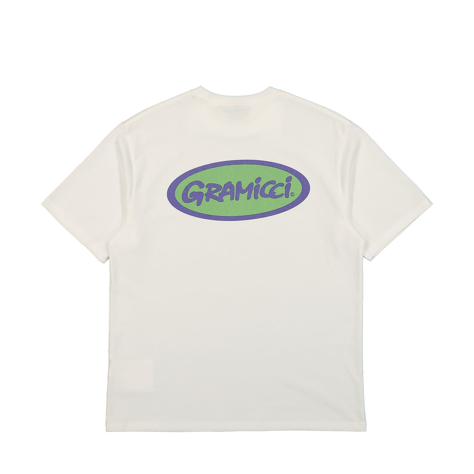 Gramicci Oval Tee White T-Shirts Close-up | Overkill