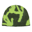 Gramicci Mohair Burly Runningman Beanie Chartreuse Beanies G5FA-151 | Overkill