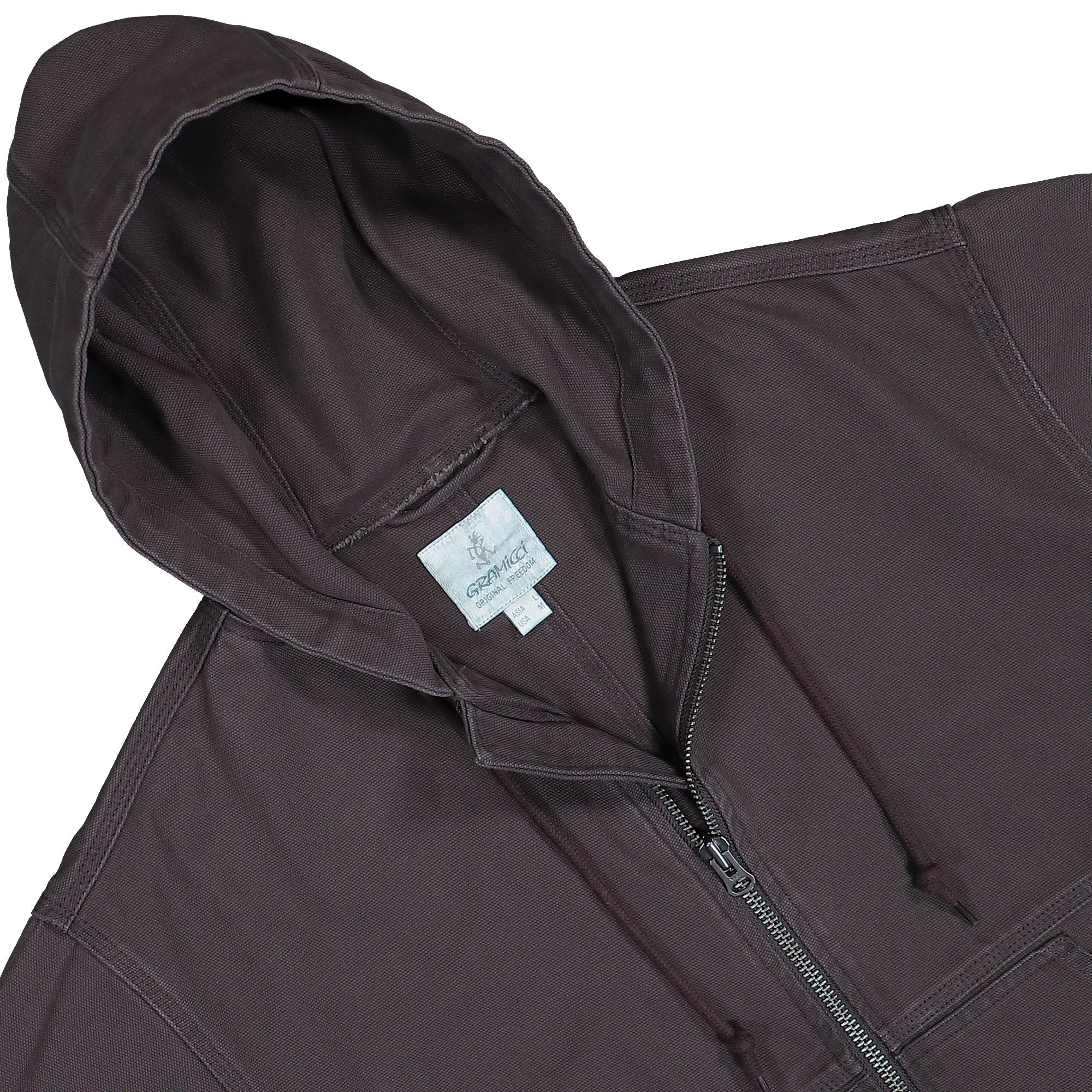 Gramicci El Cap Canvas Hooded Jacket G5FM-J002-Umber | OVERKILL