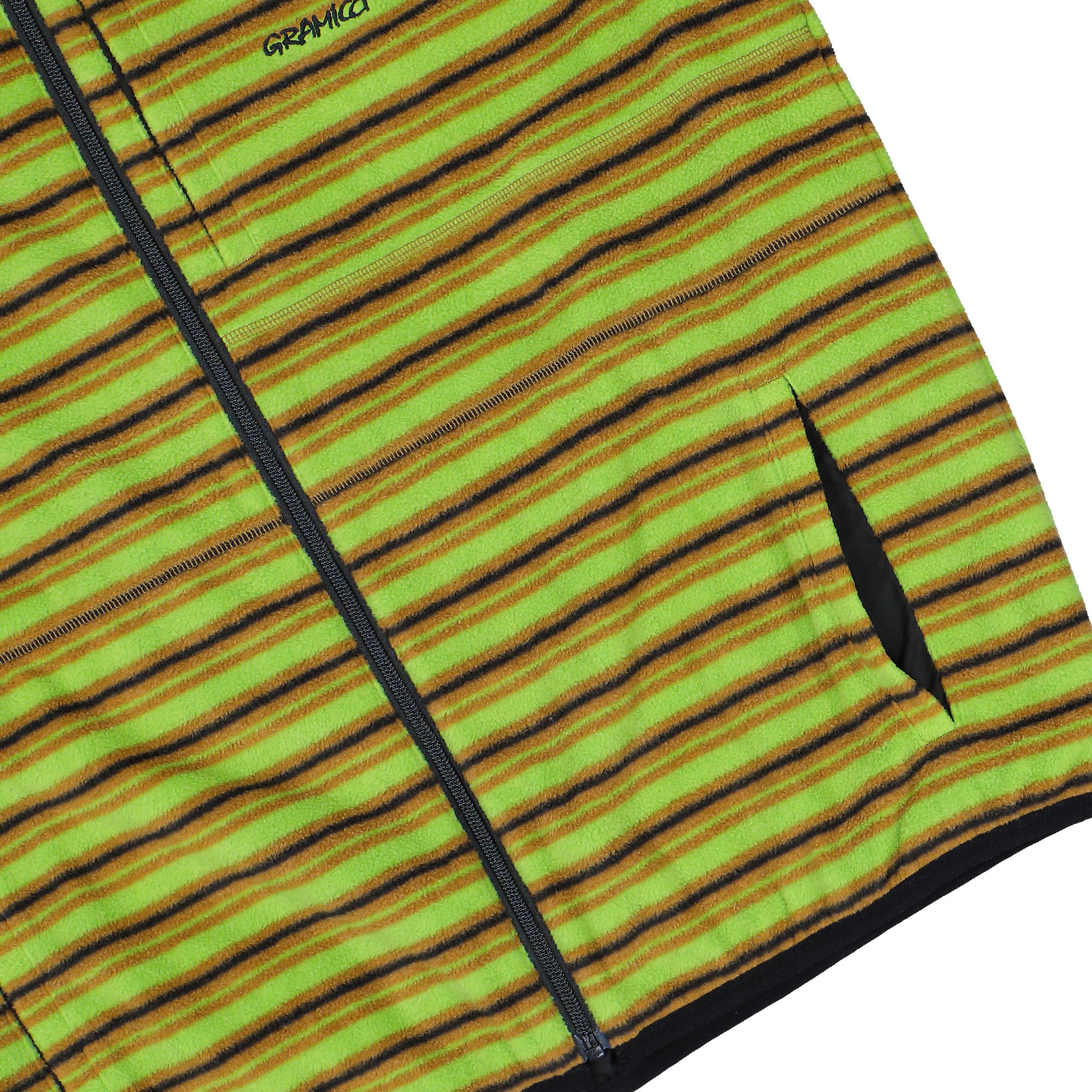 Gramicci Thermal Fleece Reversible Vest G5FU-J005-Chartreuse