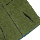 Gramicci Reversible Sherpa Vest Olive-Dusty Navy Vests G5FU-J015 Detail View 2 | Overkill