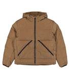Gramicci Down Puffer Hooded Jacket Brown Puffer Jackets G5FU-J017 | Overkill