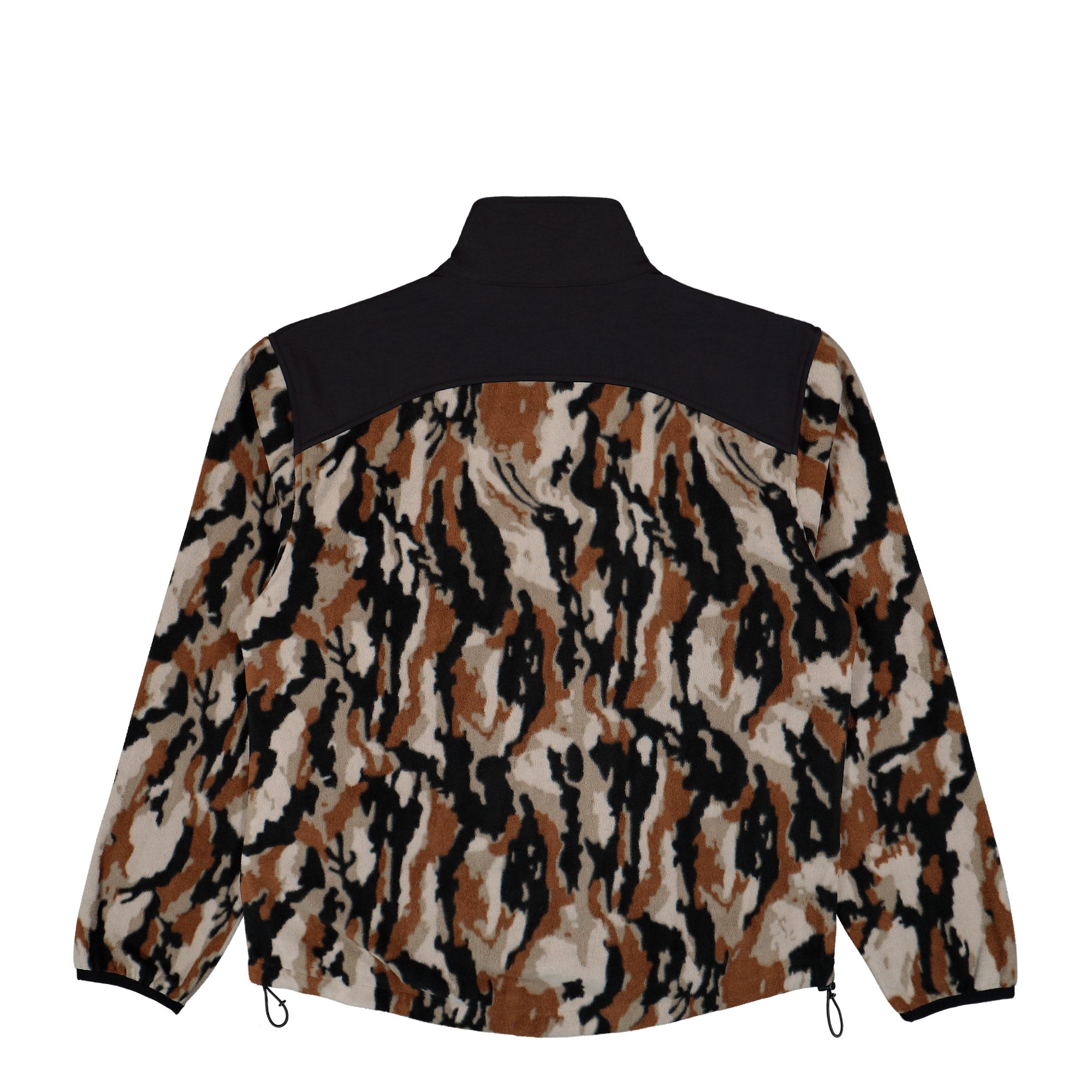 Gramicci Thermal Fleece Jacket Bark Camo Fleece Jacket G6FM-J001-Bark Camo Close-up | Overkill
