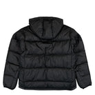 Gramicci Coldfront Hooded Down Jacket Black Bomber Jacket G6FM-J008-Black Close-up | Overkill
